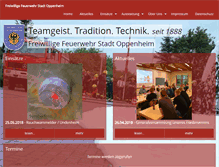 Tablet Screenshot of ff-oppenheim.de